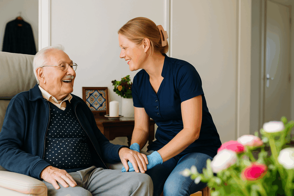 Een professionele en zorgzame benadering